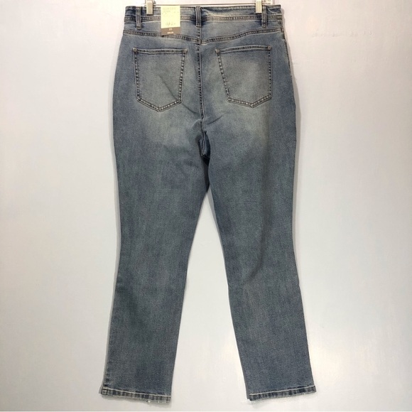 Style & Company Slim Distressed Ankle Jeans NEW - Picture 2 of 6